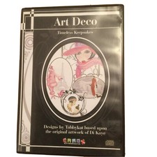 Art Deco - Timeless Keepsakes PC CD-ROM - Card Creations Plus - Tabbykat Di Kaye