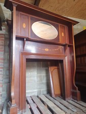 SALE Large Antique Inlaid