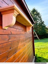 120cm  Long Fireplace /kitchen Mantel With Corbels (barewood)