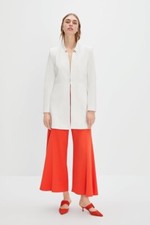 Zara Leather Heeled Mules With