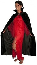 HALLOWEEN BLACK VELVET CAPE