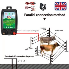 LCD Electric Fence Energiser