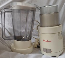 vintage MOULINEX 530 blender with coffee mill attachment grinder
