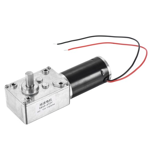 12v 110rpm worm geared - dc,