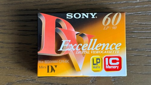 Sony camcorder excellence mini - sony,