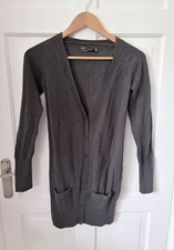 Zara Charcoal Grey Longline