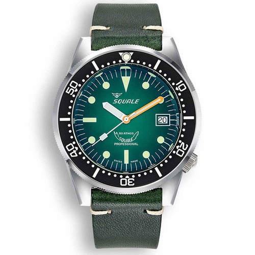 Squale 1521profgr pve green - squale, 1521profgr.pve