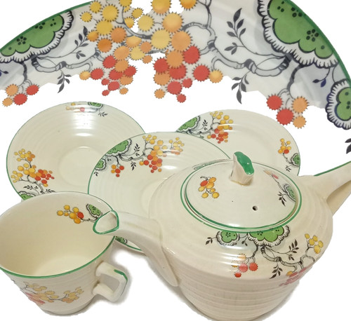 5pc vintage art deco - 5pc, 20s