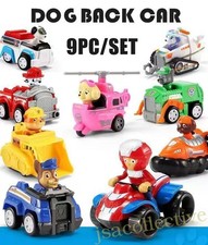 9PCS Dog Patrol Pull Back Toys