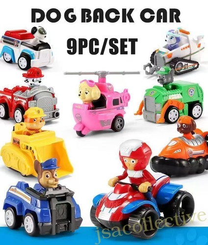 9pcs dog patrol - dog, toys