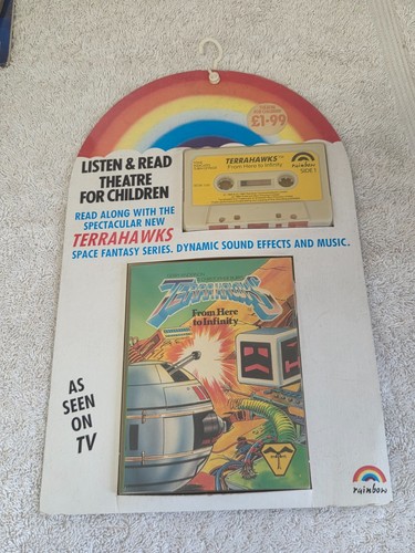 Terrahawks rainbow book and - -,