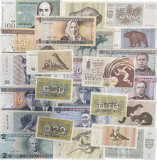 LITHUANIAN DOLLAR  BANK NOTES