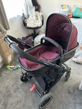 Mothercare Burgundy Pushchair Pram