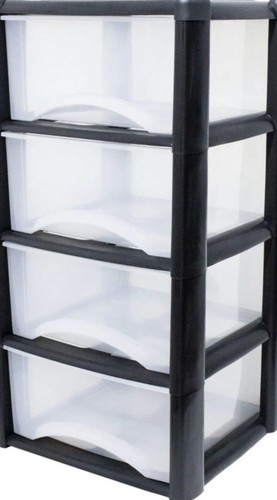 Large plastic drawers - drawers, -tower