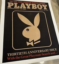 Vintage Playboy Poster 
