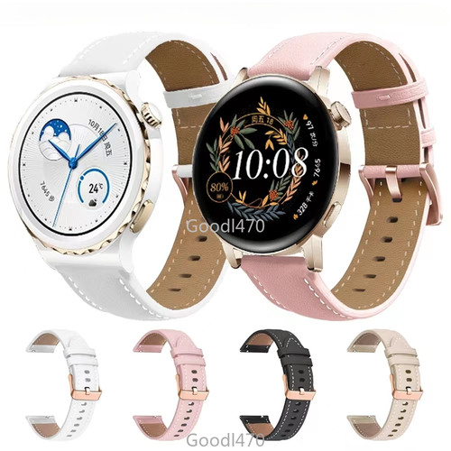 Rosegold leather strap - strap, for