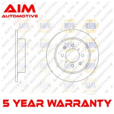 1x Brake Disc Rear Aim Fits MG