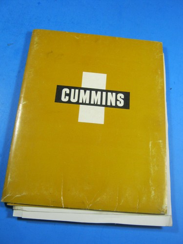 1959 cummins diesel thew - cummins,