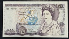 Old Twenty £20 Pound Note