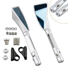 2x Motorcycle Rear View