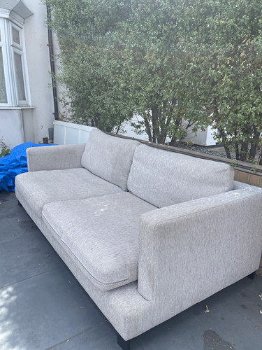 Dfs contemporary grey seater - contemporary,