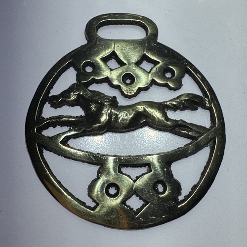 Rare vintage horse brass - vintage,