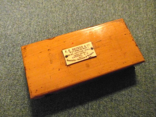 Wooden box set antique - box, of