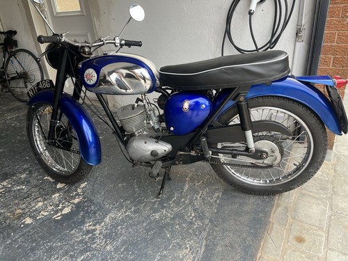 Bsa 175cc d14 1963 delivery - bsa,