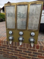 Vintage Coffee Bean Display Silo