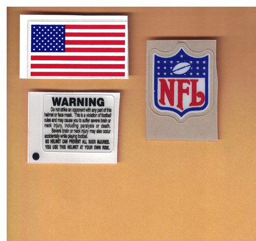 American flag warning label - american, &