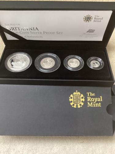 2012 britannia coin - uk, 4-coin