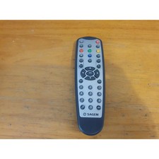 Sagem URC62 Remote Control Blue Silver Wireless Battery Powered for Freeview Box
