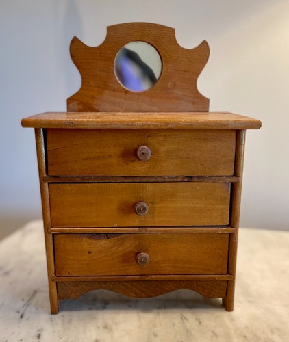 Antique child toy dresser - child’s,