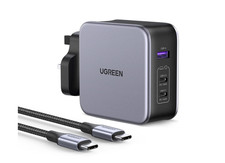 UGREEN Nexode 140W GaN Wall Charger 3Ports Hyper Fast MacBook Pro Charger Iphone