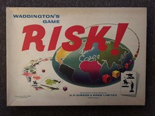 RISK BOARD GAME BY H P GIBSON