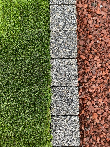 Granite bricks grass - granite,