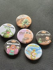 Set of 6 Muppets Show Button