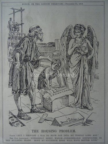 The post war housing problem - war,
