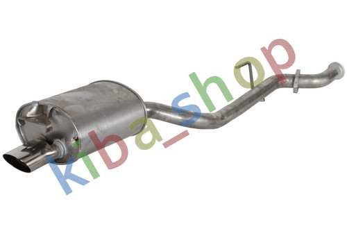 Exhaust system rear silencer - system,