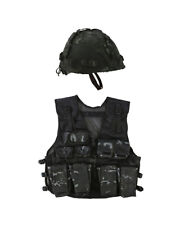 KIDS ASSAULT VEST HELMET BOYS