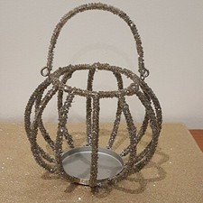 Next Small Lantern candle holder - Beads details