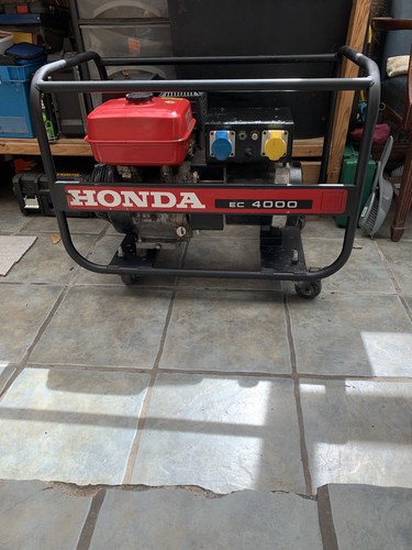 Honda ec4000 petrol generator - petrol,