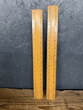 Vintage Wooden Engineer Ruler