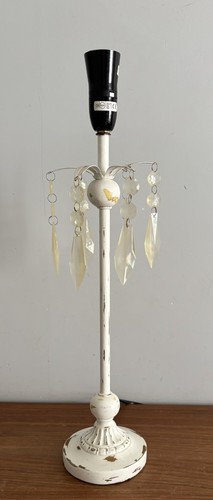Vintage shabby chic table lamp - vintage,