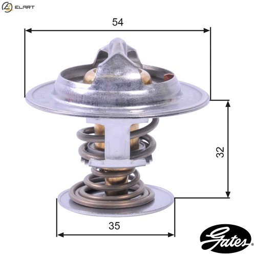 Thermostat coolant th26590g1 - thermostat,