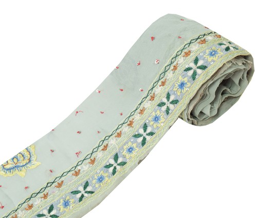 Sushila vintage gray saree - vintage,