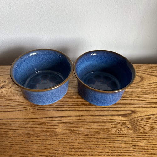 Denby midnight ramekins - denby, x2
