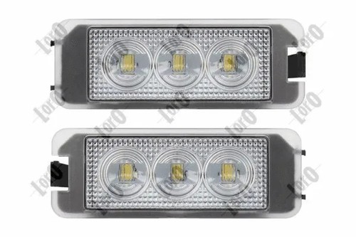 Licence plate light fits - light, vw