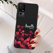 For TCL K33 502 505 501 50 XE 605 Flower Design Custom Soft TPU Phone Case Cover