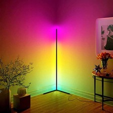 Floor RGB LED Lamp Corner Light Standing Mood Remote Colour Changing Minimalist